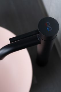 Раковина Gid 9081pkm 53403 накладная розовая матовая 36x36x14